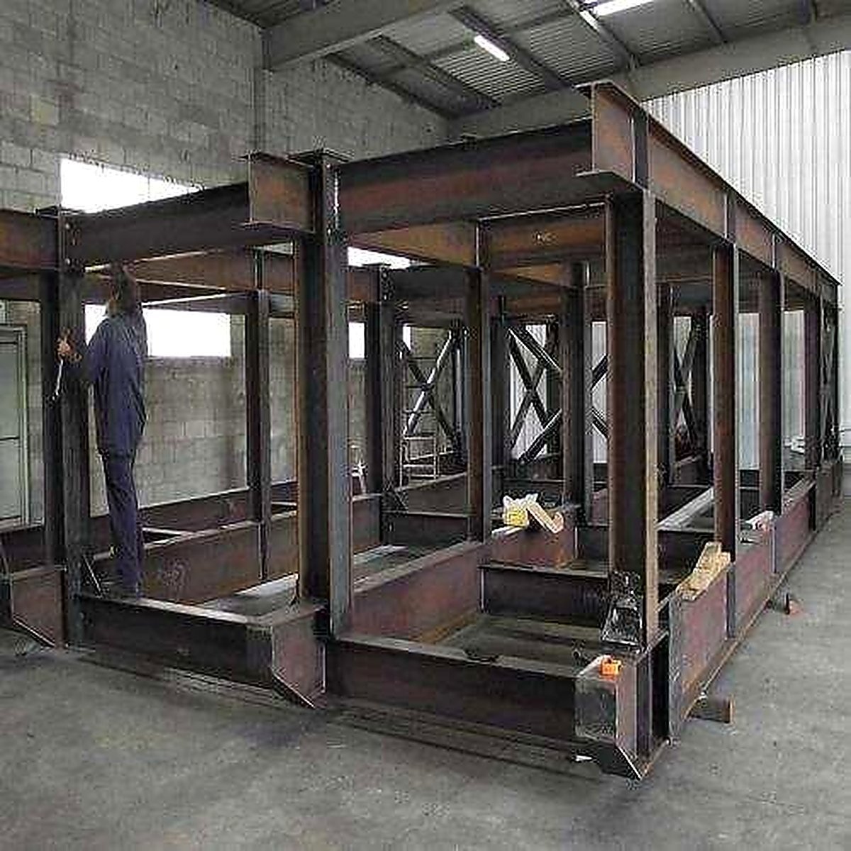 Base Frames & Structure for Cement Industry — Equipment support structure